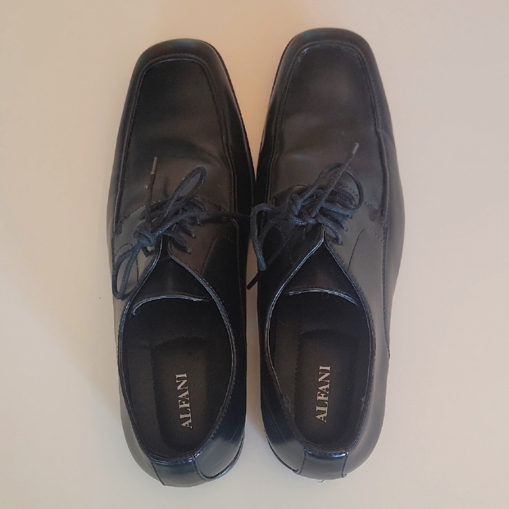 Alfani Men's Classic Black Oxfords